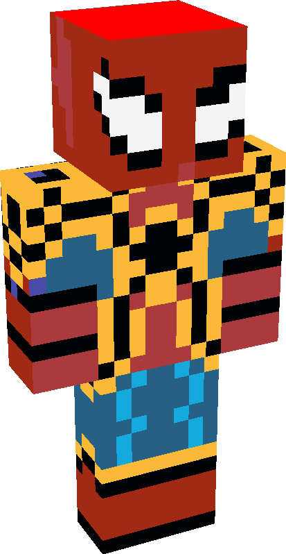 Iron Spiderman (Infinity War) | Minecraft Skin | Tynker