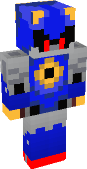 Metal Sonic Minecraft Skins