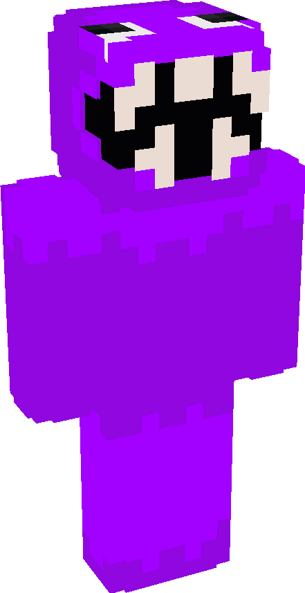 Rainbow Friends purple Minecraft Mob Skin