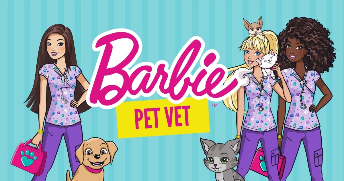 barbie pet vet game