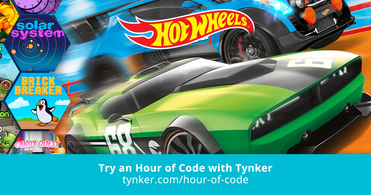 Hot Wheels Hour Of Code Tynker - slow race car roblox