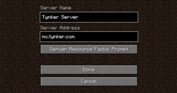 free minecraft server creating