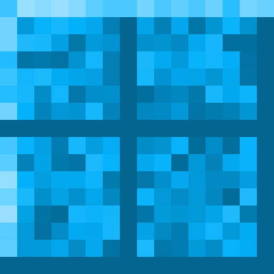 minecraft blocks blue