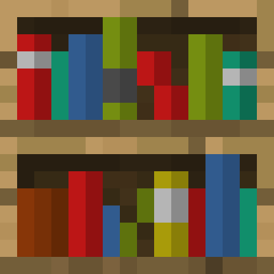 Bookshelf Minecraft Blocks Tynker