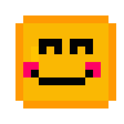 Blushing Emoji Block | Minecraft Blocks | Tynker