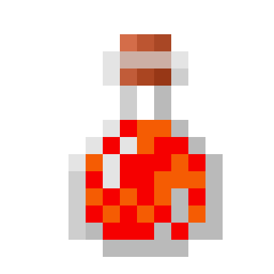 Bottle Of Lava Minecraft Items Tynker