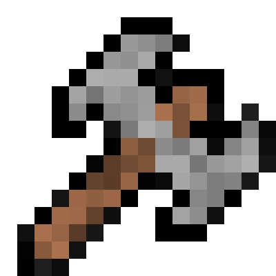 minecraft battle axe
