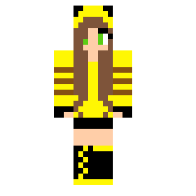Pikachu Girl Minecraft Skins Tynker - roblox skin minecraft skins tynker