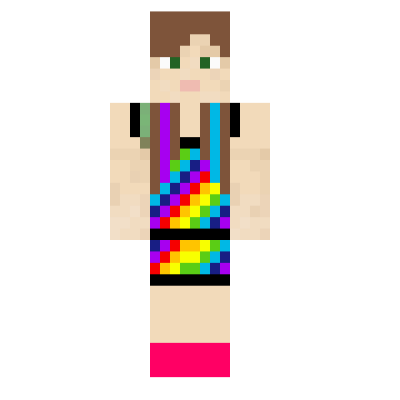 I Am The Rainbow Minecraft Skins Tynker - noob roblox minecraft skins tynker