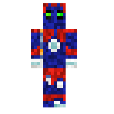 Robot water lava man  Minecraft Skins  Tynker