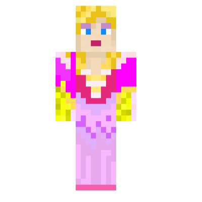 Princess in pink  Minecraft Skins  Tynker