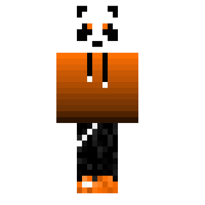 Brown DJ Panda  Minecraft Skins  Tynker