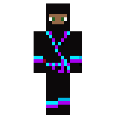 Purple ninja  Minecraft Skins  Tynker