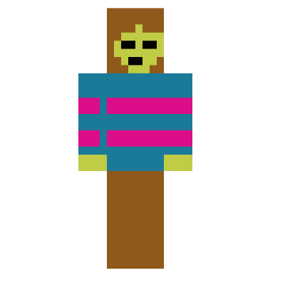 Frisk  Minecraft Skins  Tynker