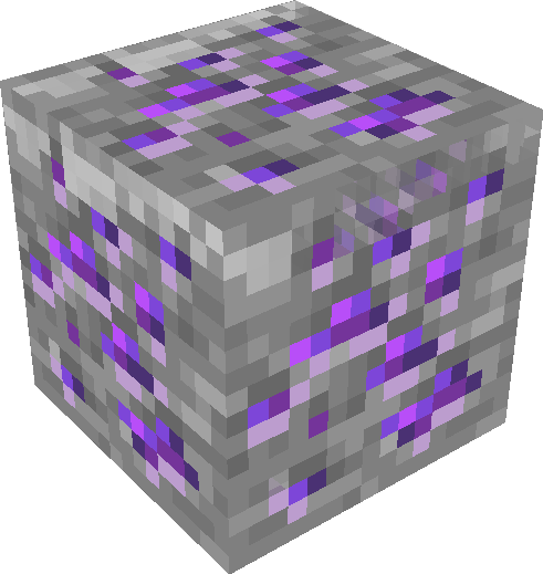 Minecraft Block Editor | Purple rupee ore | Tynker