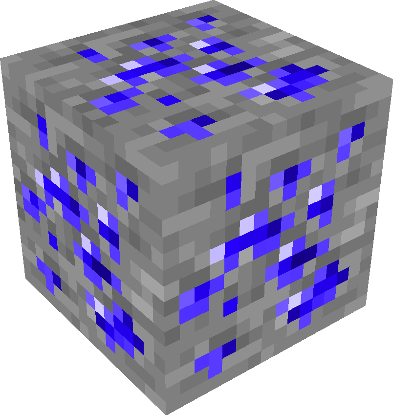 Minecraft Block Editor | Blue Crystal Ore | Tynker