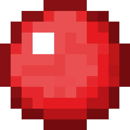 Minecraft Item Editor | Red Slimeball | Tynker