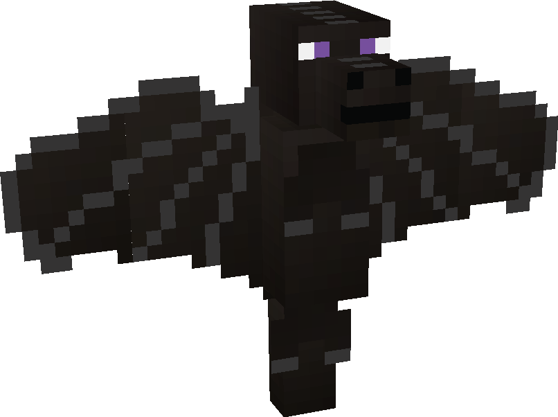 The Gaping Jaws of The Ender Beast Minecraft Mob Skin