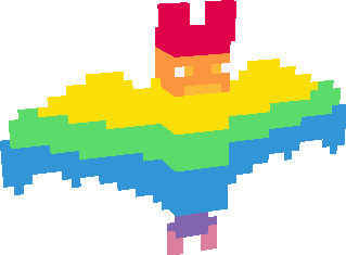 Minecraft Mob Editor | Rainbow Bat | Tynker