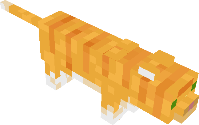 Minecraft Mob Editor | Orange Cat | Tynker
