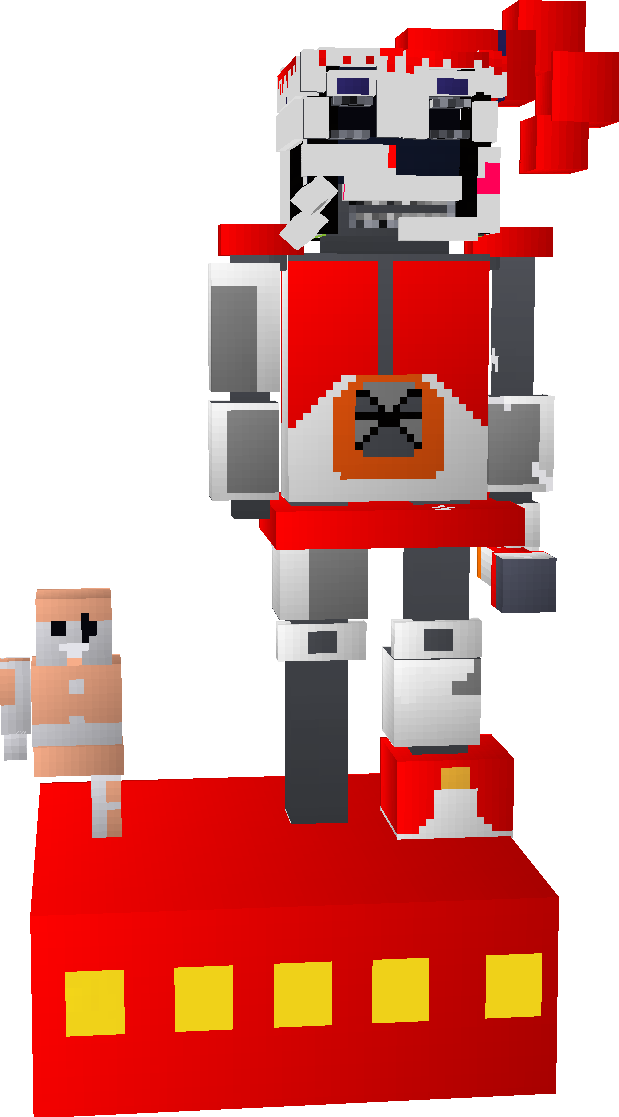 Minecraft Mob Editor | FNAF Circus Baby + Bidybab | Tynker