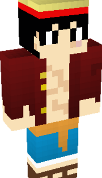 Minecraft Skin Editor | luffy | Tynker