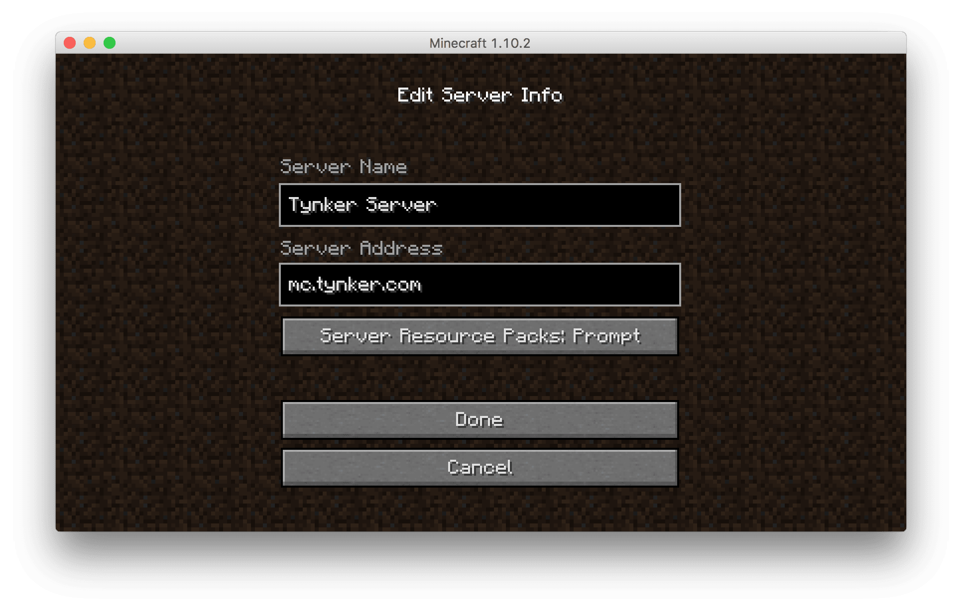 t launcher minecraft servers