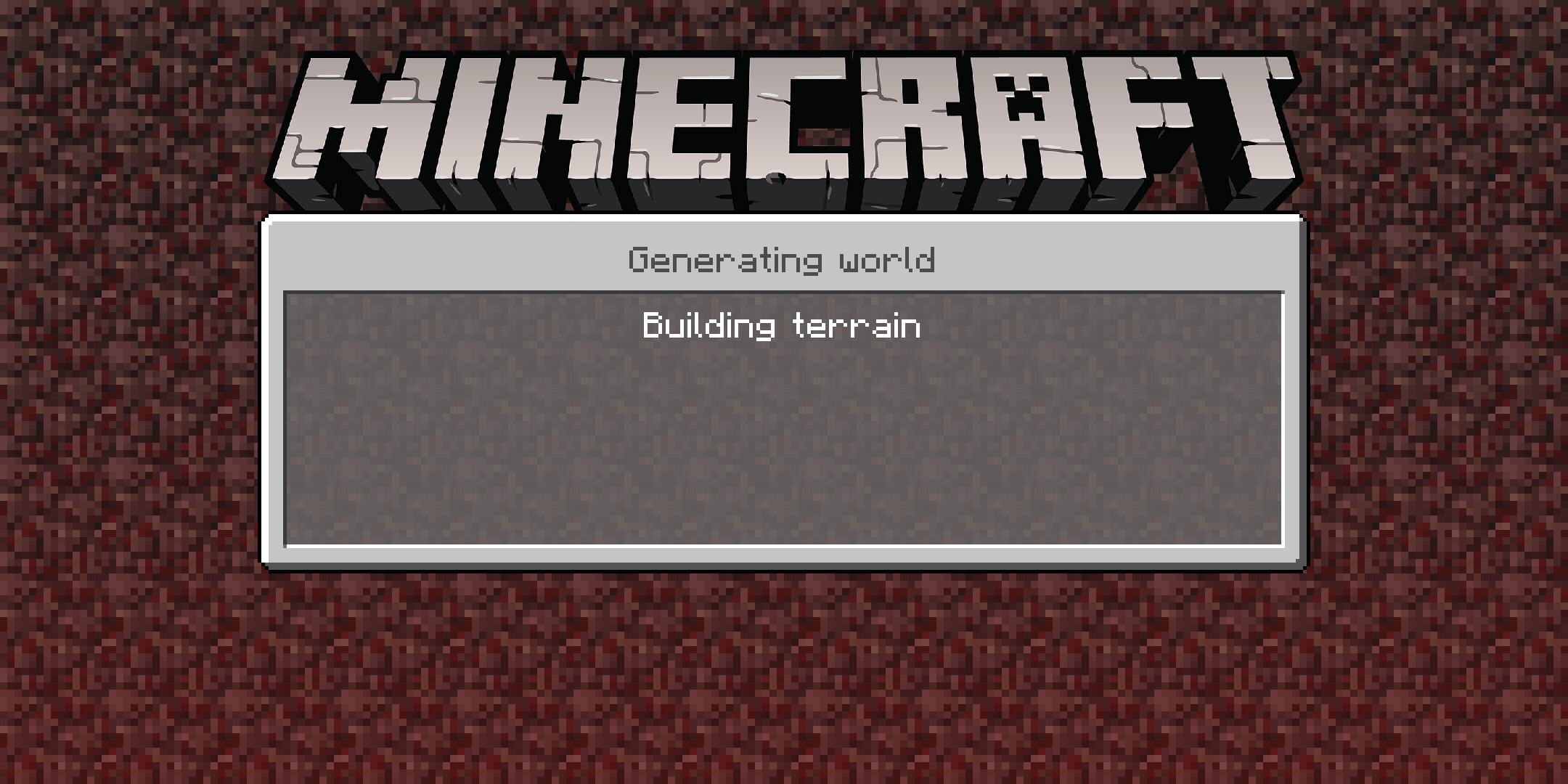 Loading terrain в minecraft что делать