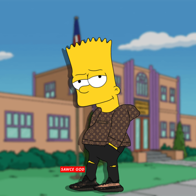 Bart Simpson Drip | Tynker