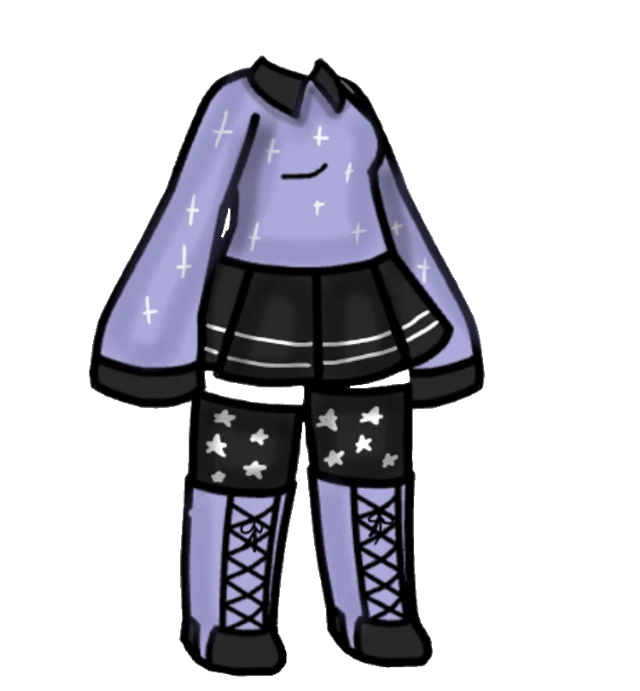 Gacha Life Goth Girl Outfits