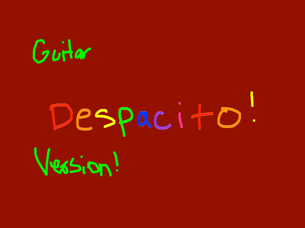 Dance To Despacito Guitar Version Unfinished 1 Tynker - despacito versiÃ³n roblox