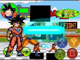 dragon ball z fighting games hacked pwer