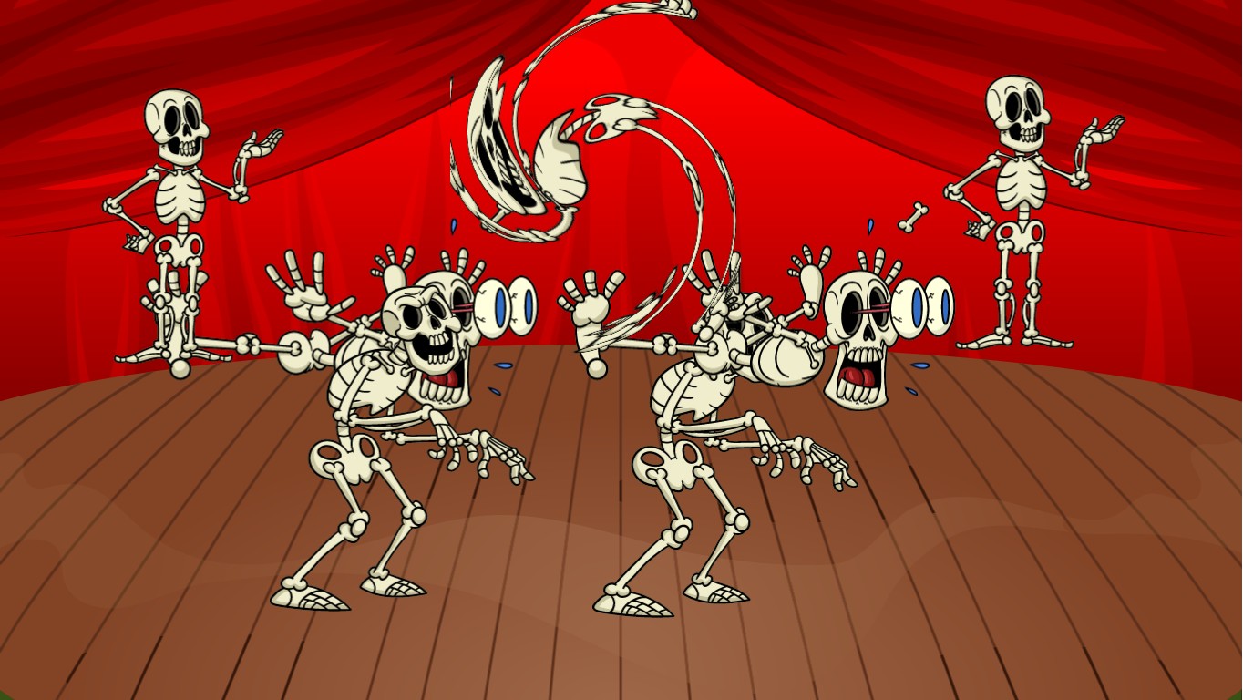 Skeleton Cartoon Show