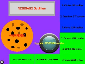 Cookie Clicker 2.0 Project by Ringed Ocarina