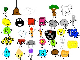 BFDI, Characters! 1 | Tynker