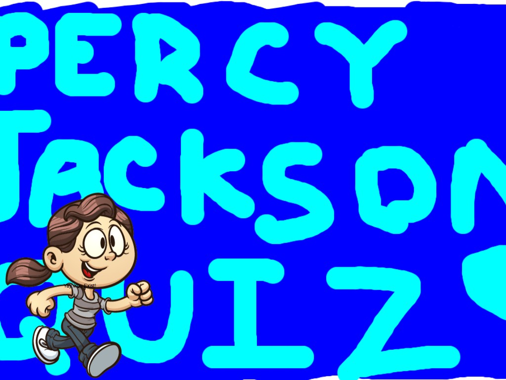 Percy Jackson Quiz With 2 Random Question Tynker