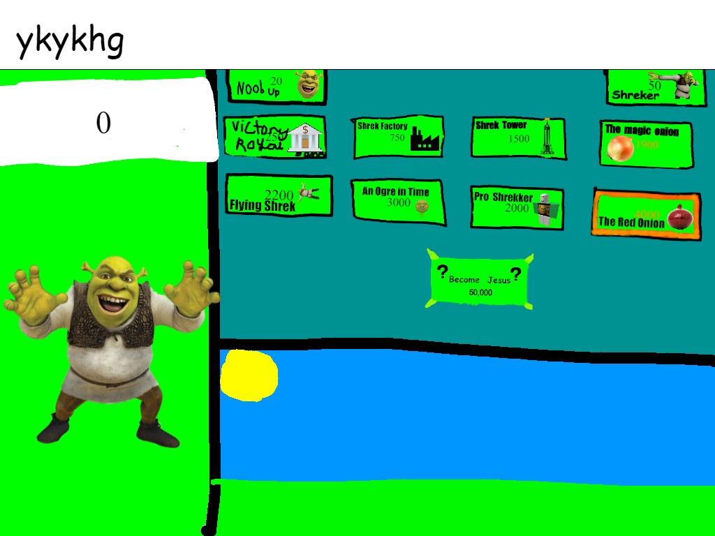 Shrek Clicker Tynker - 