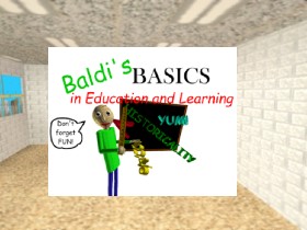 Baldi basics menu and baldi | Tynker