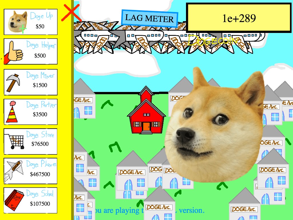 Doge Clicker Tynker