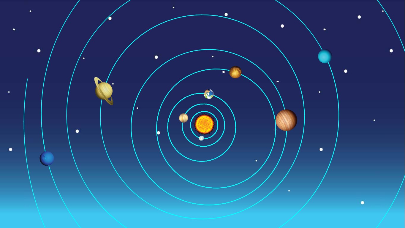 Solar System Model Of Science Tynker