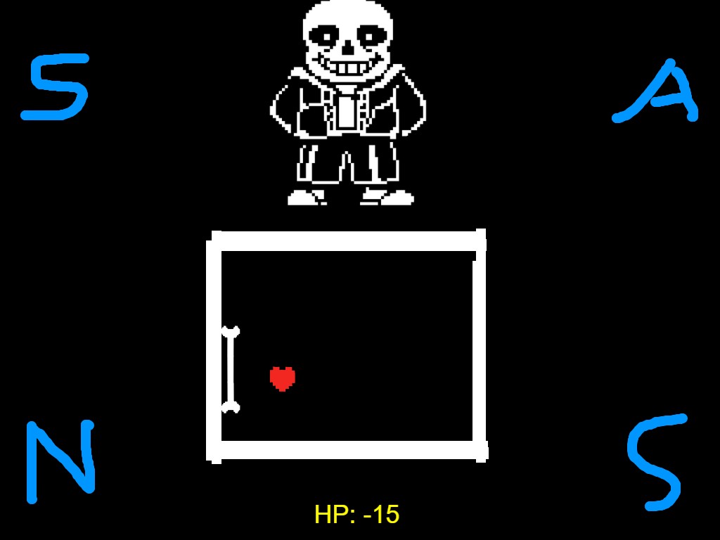 Sans Final Boss Undertale Complete hacked Project by Scalloped