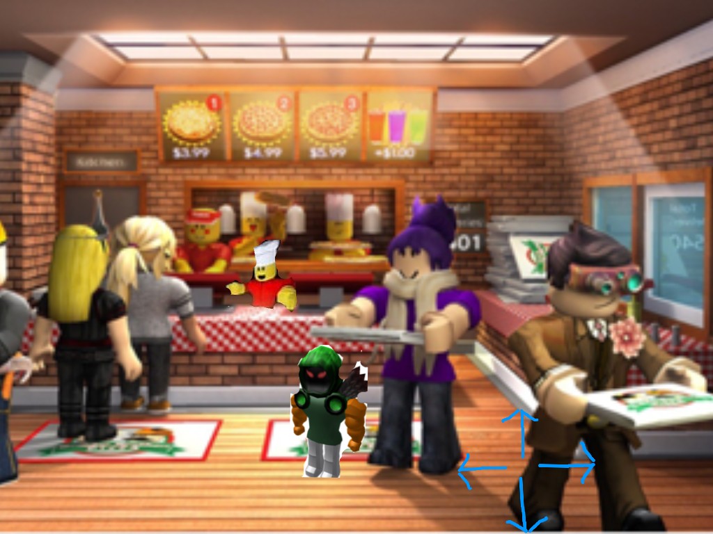 Roblox Work At A Pizza Place Tynker - escape pizza roblox game