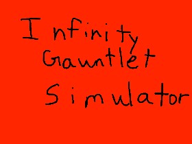 Infinity Gauntlet Simulator Tynker - roblox infinity gauntlet simulator