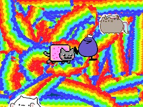 Nyan Cat Theme Song Pusheen And Bongo Cat 1 Tynker - roblox nyan cat music awesome tynker