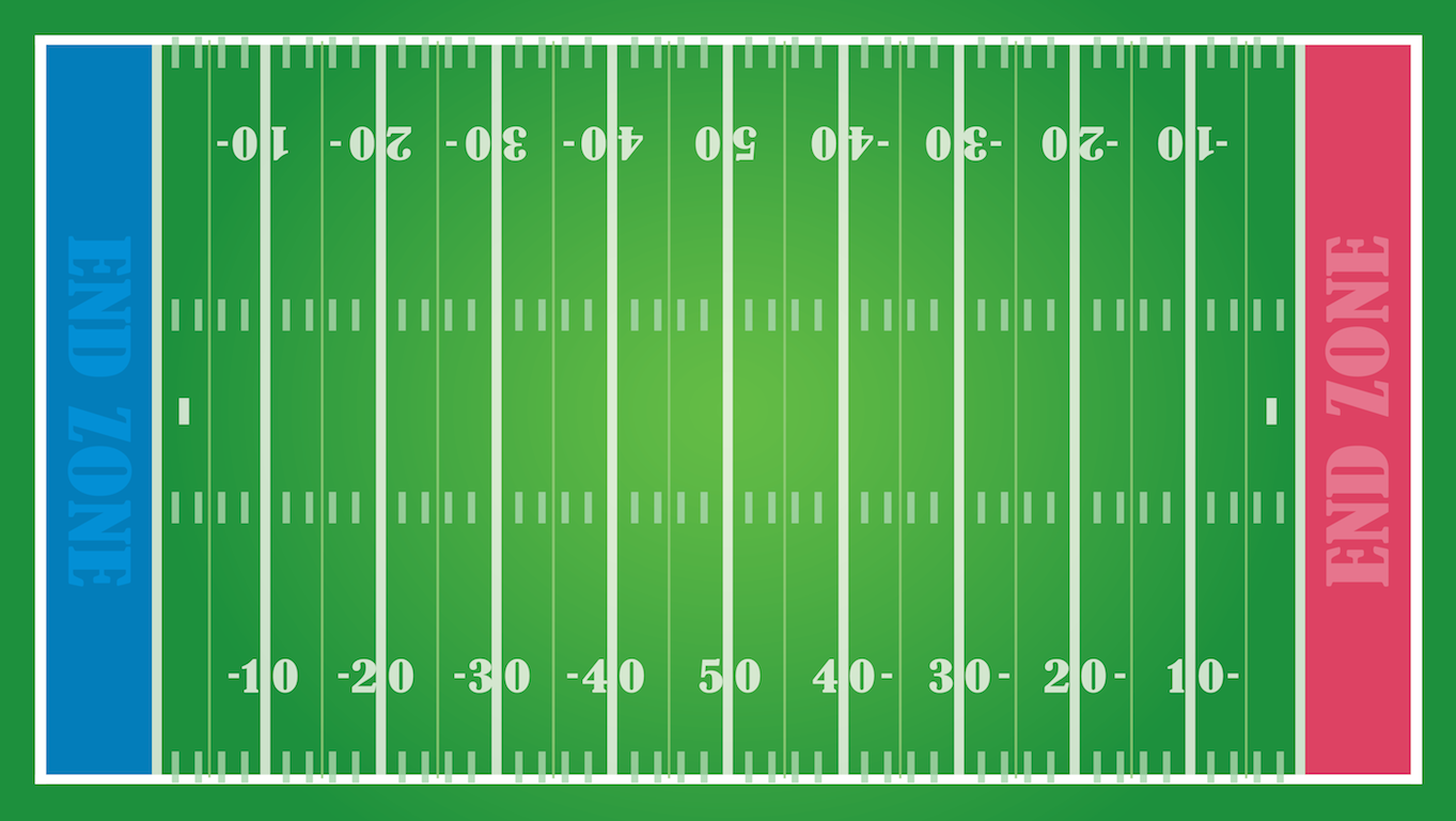 How To Draw A Football Field