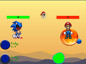 sonic and mario vs sonic exe and mario exe