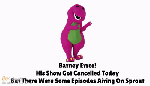 barney error 11