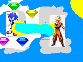 Super Sonic Vs Goku Tynker