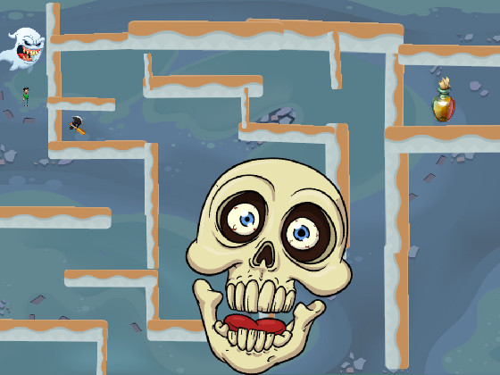 free scary maze game