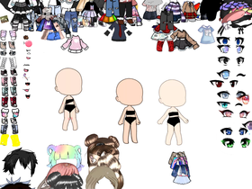 Gacha dress outlet up online